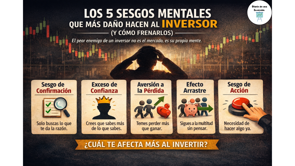 Los 5 sesgos mentales del inversor